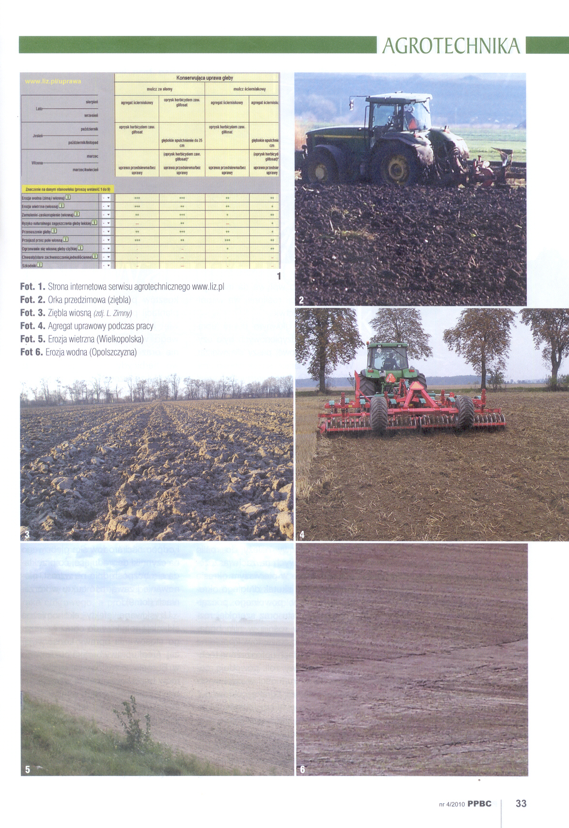 Uprawa konserwująca str.2 - 10.2010r